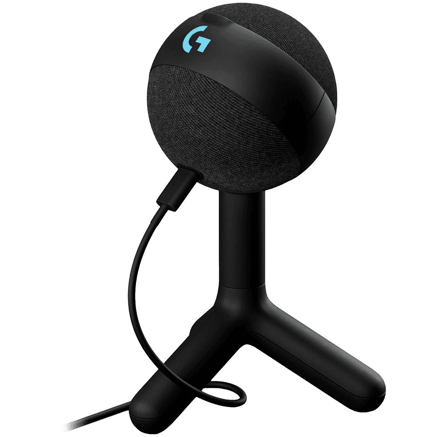 LOGITECH G Yeti Orb RGB Gaming Microphone - LIGHTSYNC - BLACK - USB