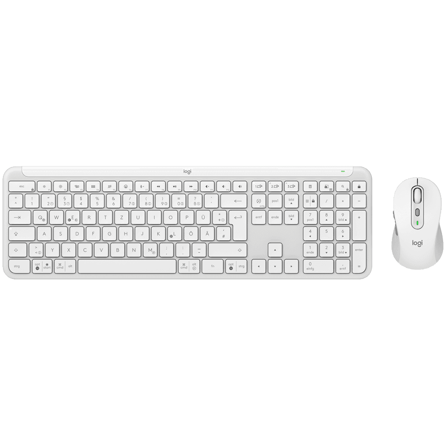 LOGITECH Signature Slim Combo MK950 - OFF WHITE - 2.4GHZ/BT - Croatian layout