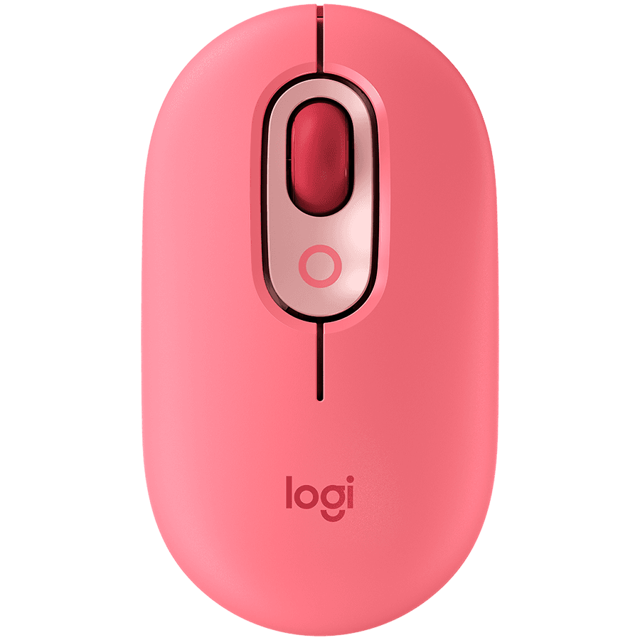 LOGITECH POP Mouse with emoji - ROSE - BT - EMEA28i-935 - FY25,TERRA