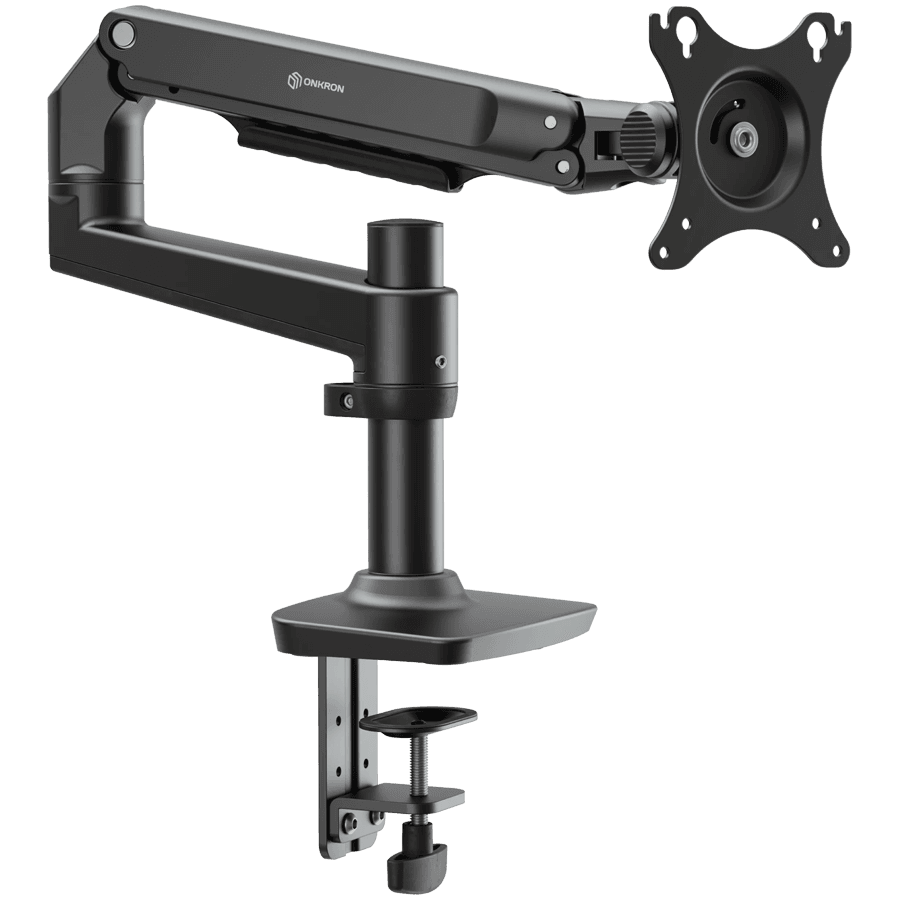 ONKRON Desk mount for Monitor 17"- 38", max 11 kg, tilt-swivel, with rotation