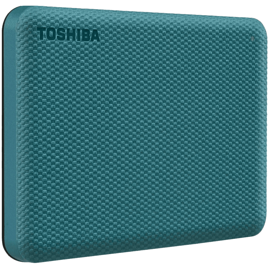 HDD Extern TOSHIBA CANVIO Advance 4TB, 2.5", USB 3.2 Gen1 (5Gbit/s), Backup and Security software, Textured Green, 217.5g