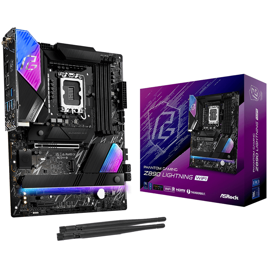 ASROCK Z890 Lightning WiFi ATX LGA1851 DDR5