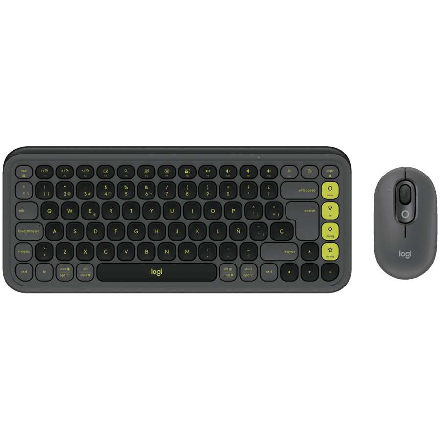 LOGITECH POP ICON COMBO - GRAPHITE - BT - Croatian layout