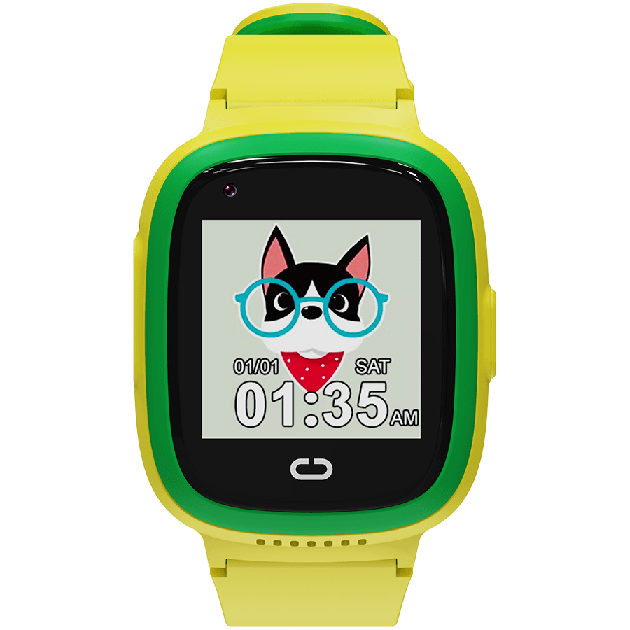 CANYON kids watch Sunny KW-48 Video 4G GPS Games&Music Green