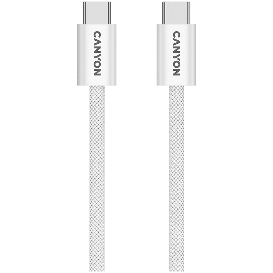 CANYON cable OnWire 60MG C-C 60W Magnet Braided 1m White