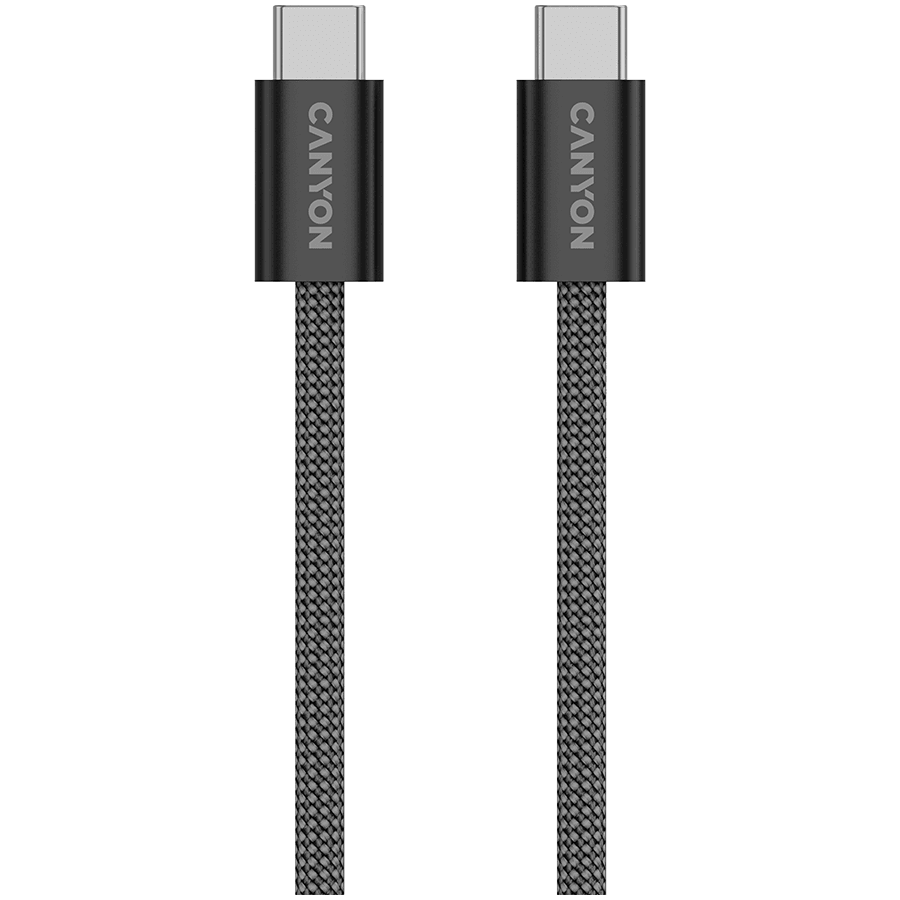 CANYON cable OnWire 60MG C-C 60W Magnet Braided 1m Black