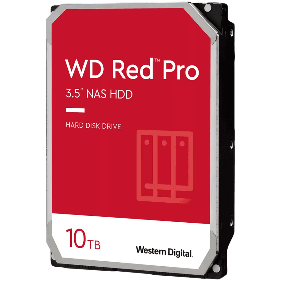 HDD NAS WD Red Pro (3.5'', 10TB, 512MB, 7200 RPM, SATA 6 Gb/s)