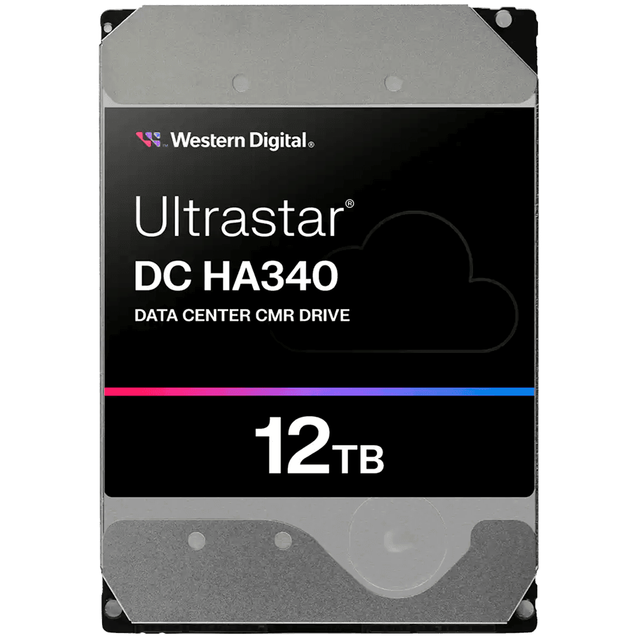 HDD Server WD/HGST ULTRASTAR DC HA340 (3.5’’, 12TB, 256MB, 7200RPM, SATA 6Gb/s, 512E SE NP3) SKU: 0B47063