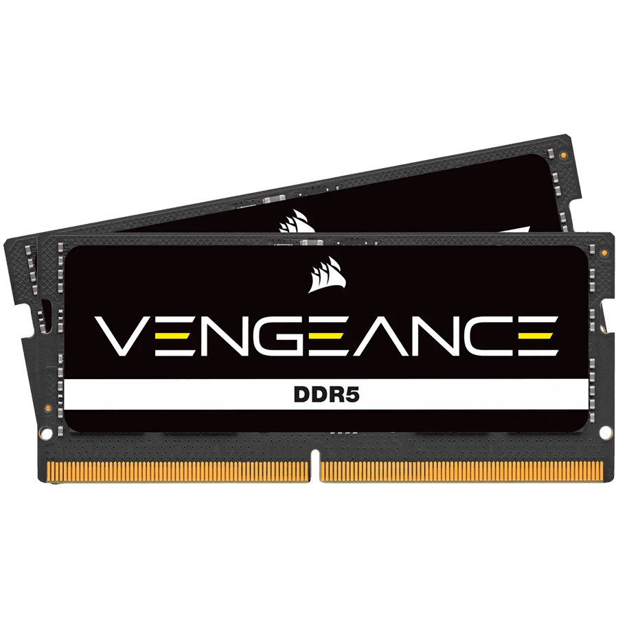 CORSAIR VENGEANCE DDR5 SODIMM 64GB (2x32GB) DDR5-5200 (PC5-41600) C44 1.1V