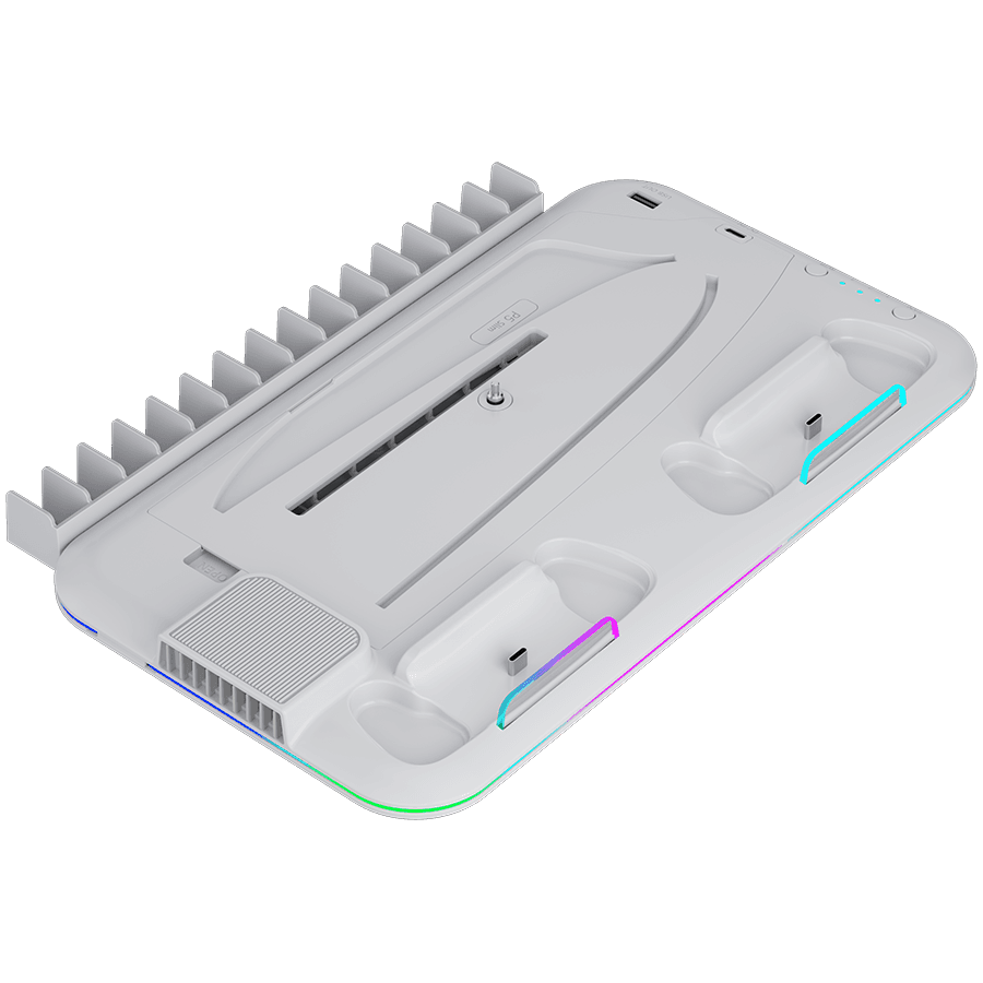 CANYON cooling stand CS-51 RGB PS5 Slim/DE Charge White