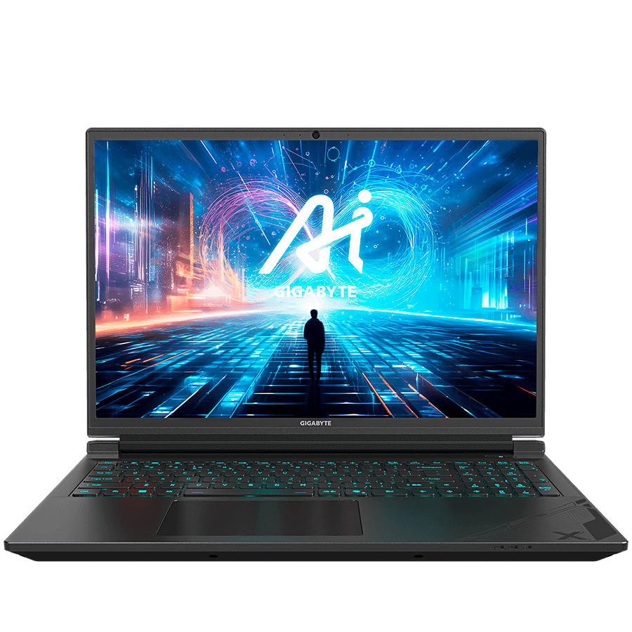 GIGABYTE Notebook G6X 9MG 16" (1920x1200@165Hz) WUXGA, Intel Core i7-13650HX, 16GB (2x8GB) DDR5 4800, NVIDIA RTX 4050 GDDR6 6GB, Gen4 1TB, Backlit, Free DOS