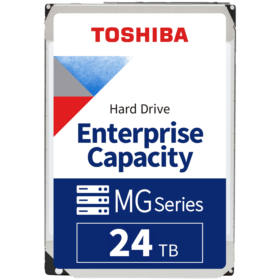 HDD Server TOSHIBA MG11 24TB MAMR 512e, 3.5'', 1024MB, 7200RPM, SAS, SKU: HDEA02GGEA51F