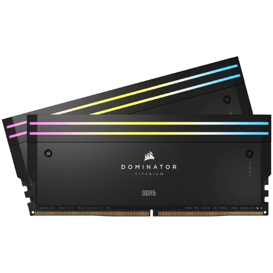 CORSAIR DOMINATOR TITANIUM 32GB (2 x 16GB) DDR5 7200MHz CL34-44-44-96 1.45V Intel XMP - BLACK