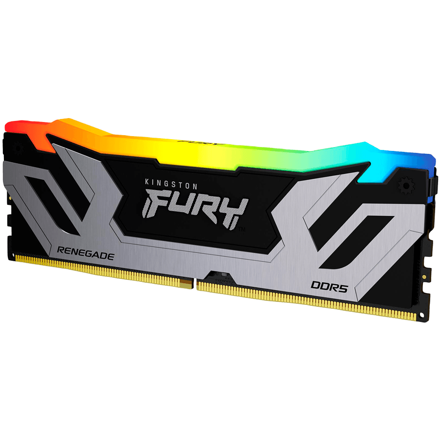 Kingston 24GB 8800MT/s DDR5 CL42 CUDIMM FURY Renegade RGB Silver