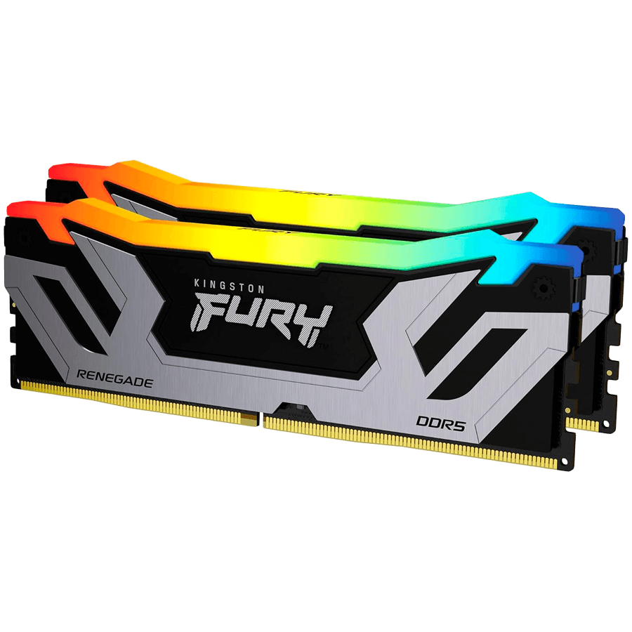 Kingston 48GB 8800MT/s DDR5 CL42 CUDIMM (Kit of 2) FURY Renegade RGB Silver