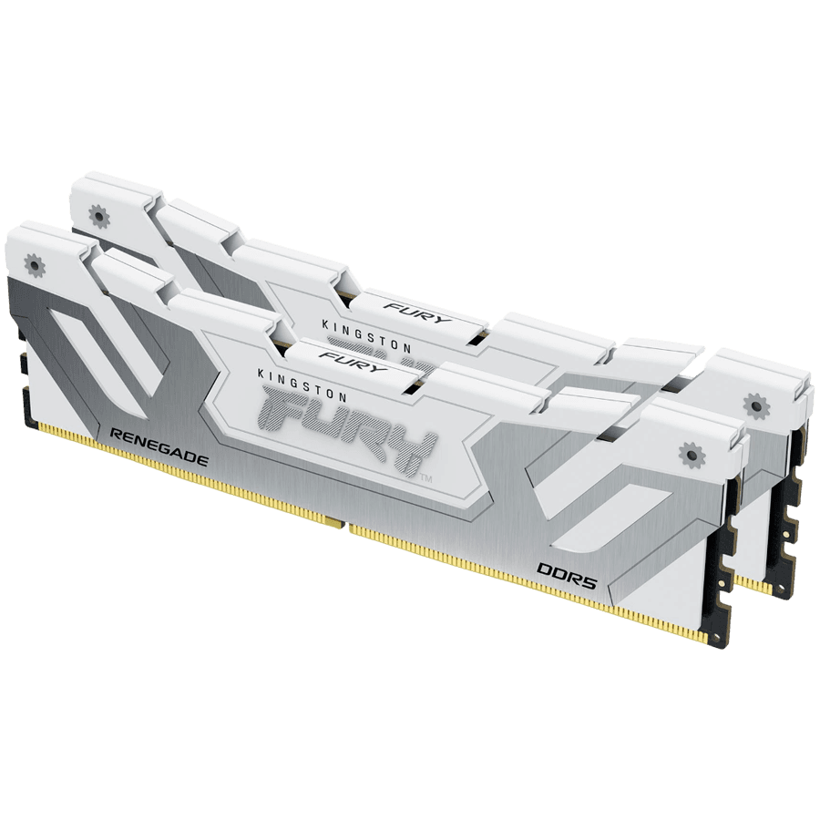Kingston 48GB 8800MT/s DDR5 CL42 CUDIMM (Kit of 2) FURY Renegade White