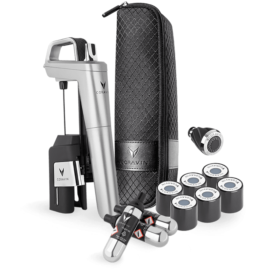 CORAVIN Timeless Six+ Wine Preservation System - Silver