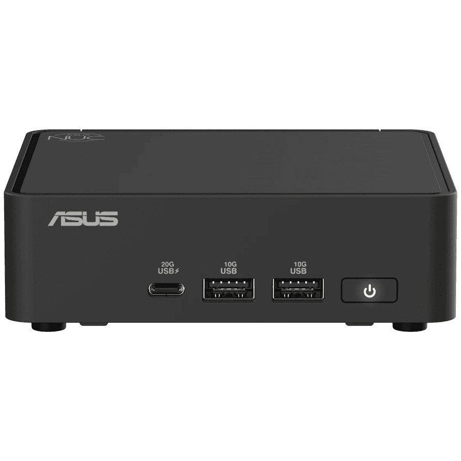 ASUS NUC 15 PRO/RNUC15CRKV500002/Ultra 5 235H vPro 28W/Intel Arc graphics/no RAM/no Storage/Intel Wi-Fi 7 BE201/USB - 7/4 USB Type-A/3 USB Type-C (1x USB3.2 + 2x TB4)/2x HDMI 2.1/Support Displays - 4x 4K/no OS/EU Cord/Kit (L6)/Slim/EAN:4711387950173