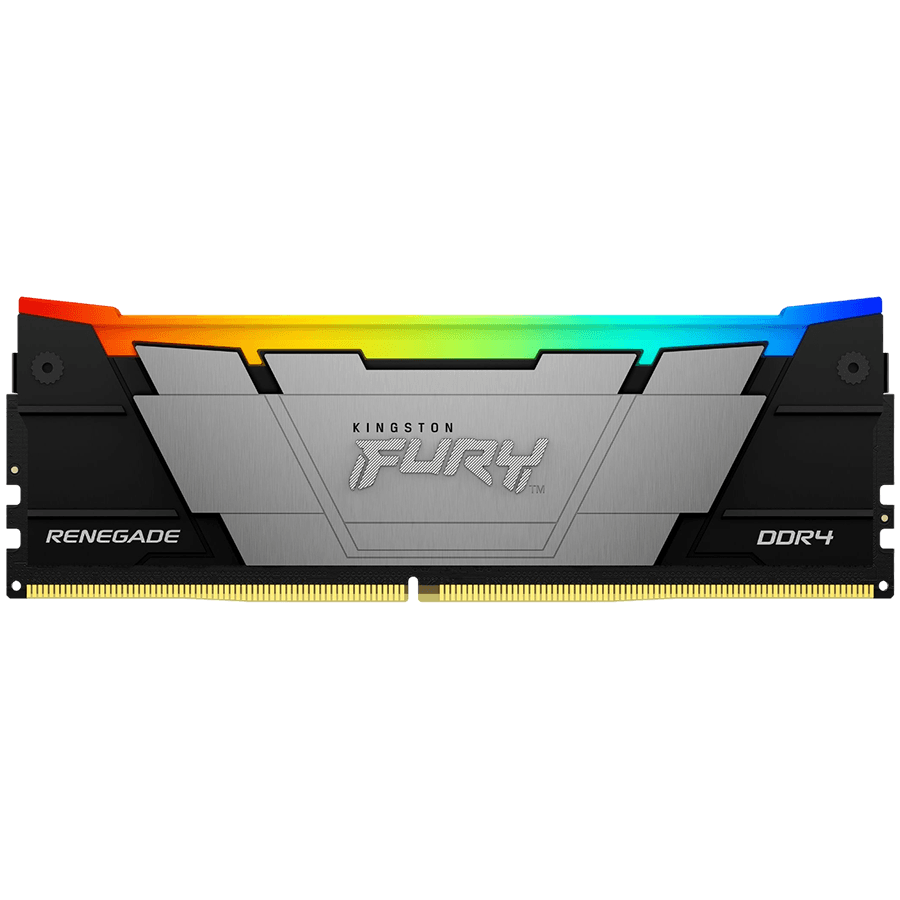 Kingston 64GB 3600MT/s DDR4 CL16 DIMM (Kit of 4) 1Gx8 FURY Renegade RGB