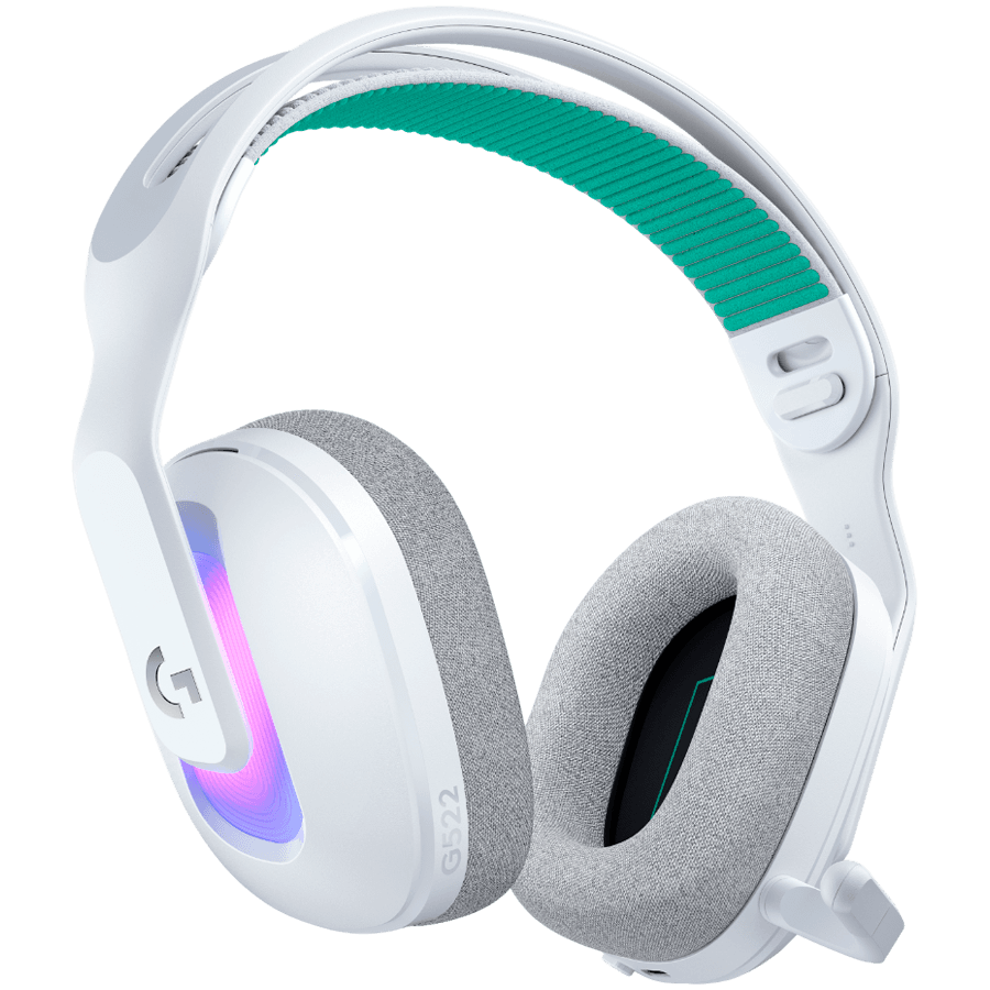 LOGITECH G522 LIGHTSPEED Wireless Gaming Headset - WHITE - EMEA28i-935 - 2.4GHZ