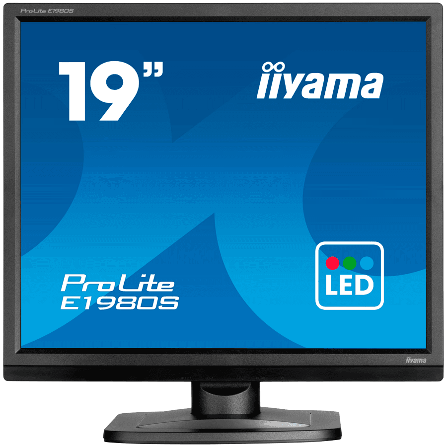 IIYAMA Monitor LED E1980S-B1 19" 1280 x 1024 5:4 250 cd/m 5ms HDMI DP tilt