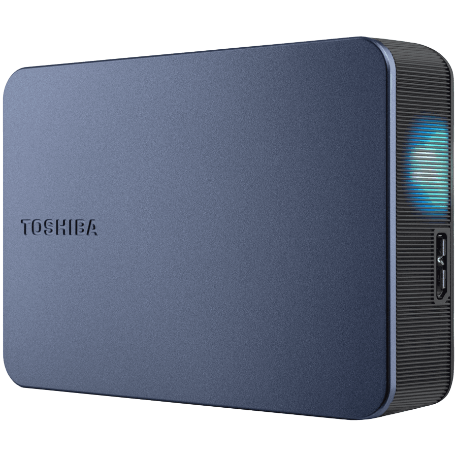 HDD Extern TOSHIBA CANVIO Gaming 2TB, 2.5", USB 3.2 Gen1 (5Gbit/s), Dark Grey Metallic, 155g