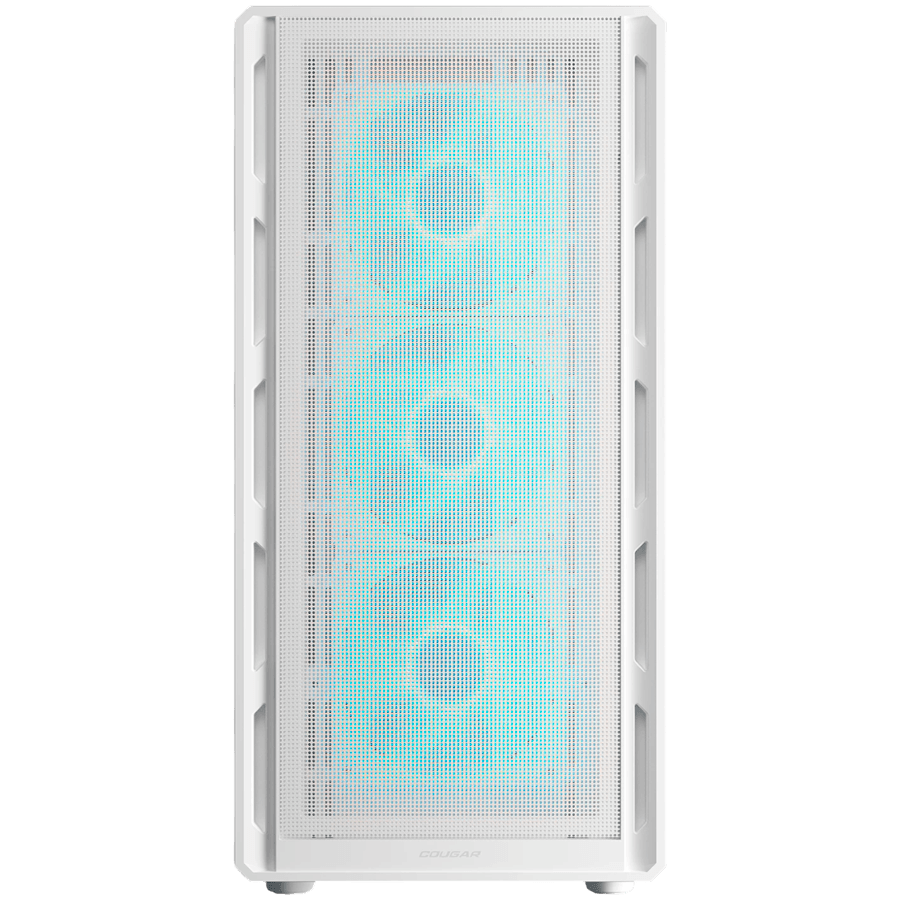 COUGAR AIRFACE PURE PRO PC Case, Mid Tower, White