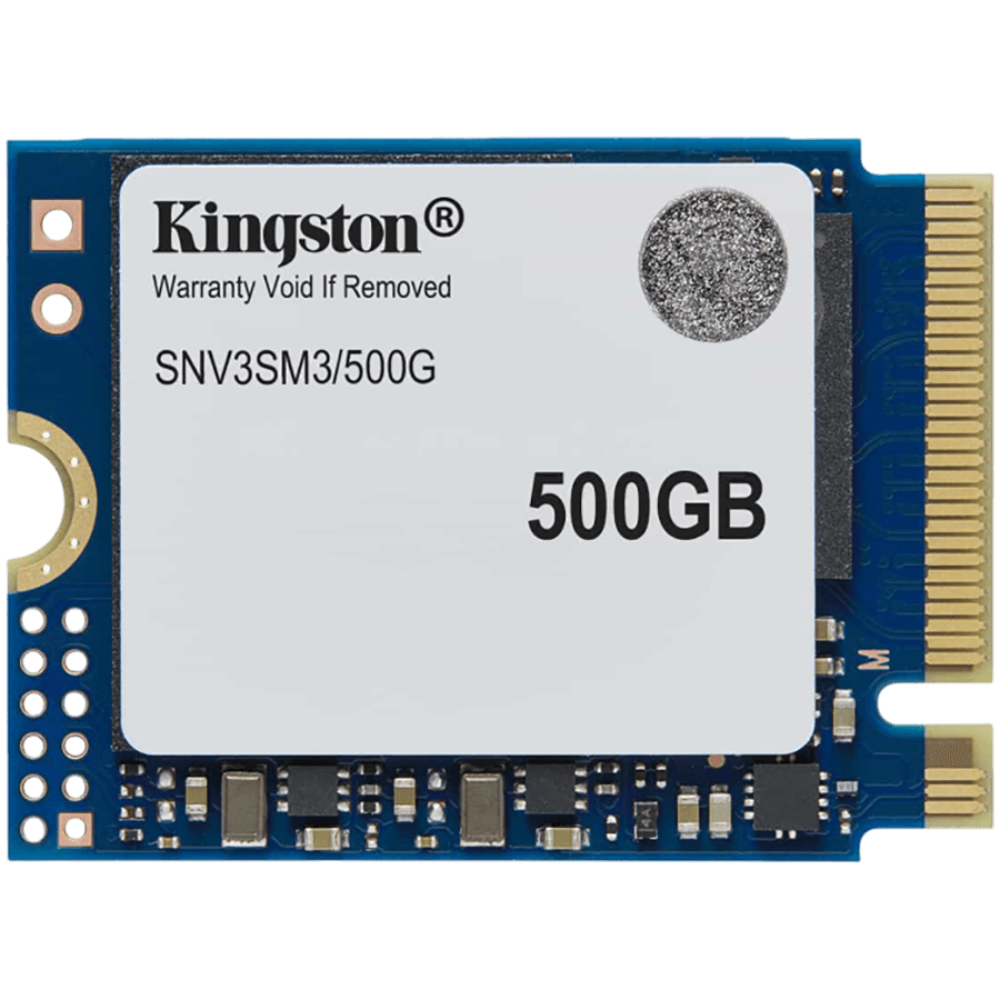 Kingston 500GB NV3 SSD M.2 2230 PCIe 4.0 NVMe, Read: 5,000/ Write: 3,000MB/s