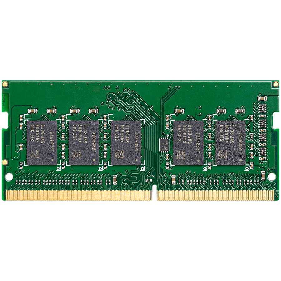 Synology D4ES04-4G DDR4 ECC Unbuffered SODIMM, EAN: 4711174726448, 4GB, Warranty: 5 Years, For models : DS925+, DS725+