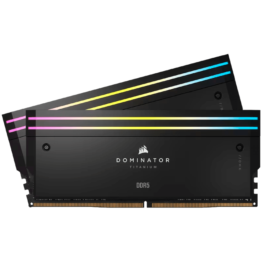 CORSAIR DOMINATOR TITANIUM 32GB (2 x 16GB) DDR5 6000 CL30-36-36-76 1.40V Intel XMP - BLACK