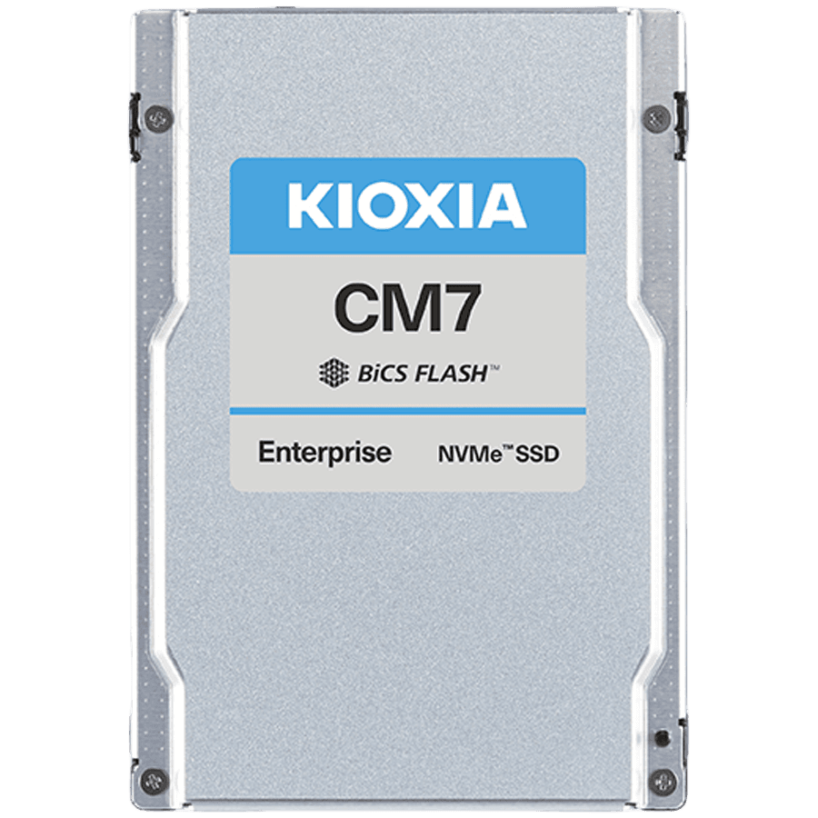 SSD Kioxia (U.3 15MM, 15.36TB,Pcle Gen5 1x4, 2x2, BiCS FLASH TLC, CM7-R U.3 SIE*)