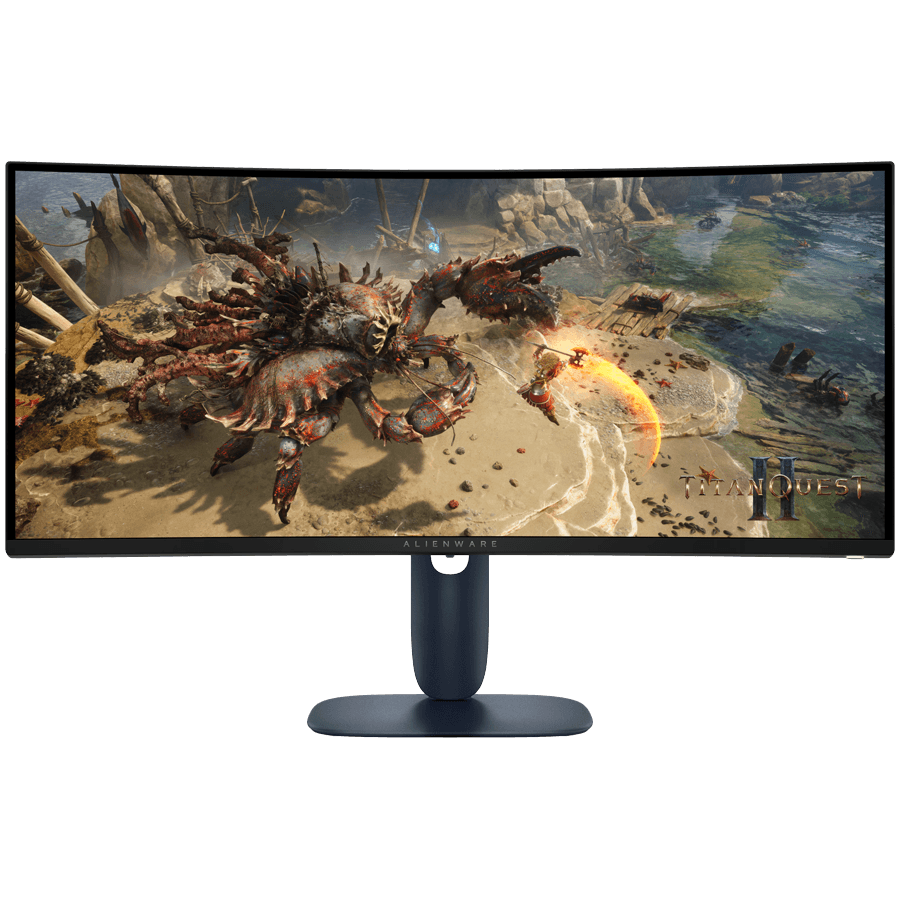 Monitor Alienware 34 Gaming AW3425DWM Curved, 3440x1440, WQHD, 180Hz, VA Antiglare, 21:9, 3000:1, 400 cd/m2, AMD FreeSync+ VESA, 4ms/2ms/1ms, 178/178, DP, 2xHDMI, 2xUSB-A, USB-B, Tilt, Pivot, Height Adjust, 3Y