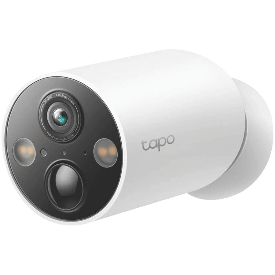 Smart Wire-Free Security Camera, Battery Camera System,2K QHD Live View,Color Night Vision,IP66 Weatherproof,Tapo Solar Panel Supported