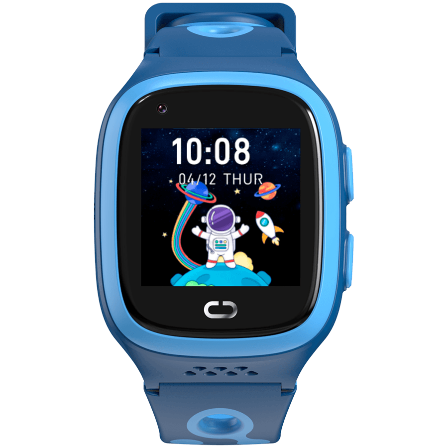 Canyon Kids Watch ZEFIR KW-49 E-SIM 4G GPS WiFi Video Music Games English learning, Blue