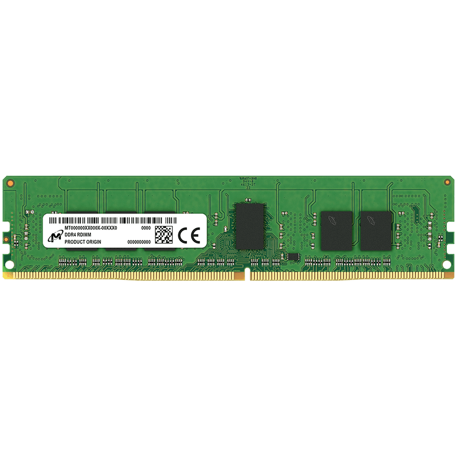 Micron DDR4 RDIMM 8GB 1Rx8 3200 CL22 (8Gbit) (Single Pack)