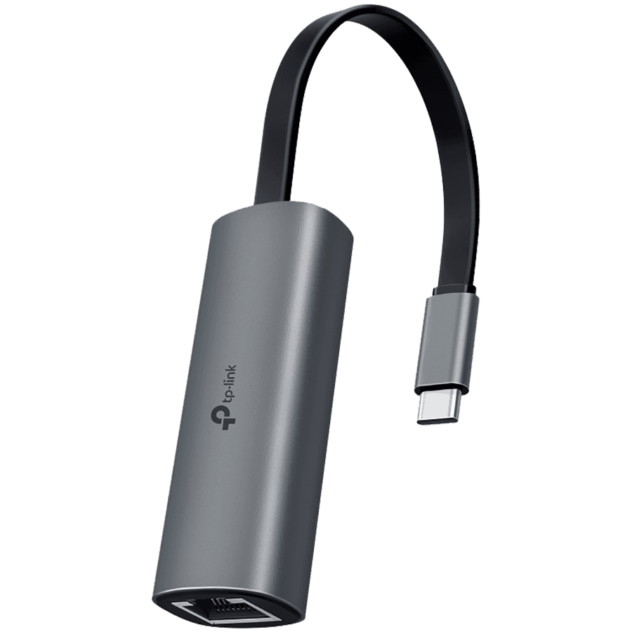 TP-Link USB 3.0 Type-C to 2.5 Gigabit Ethernet Network Adapter,  1xUSB 3.0 Type-C Connector, 1x2.5 Gigabit Ethernet Port, Foldable and Portable Design, Plug and Play in Windows(7/8/8.1/10/11), Mac OS X (10.9 and later), Linux OS, iOS, iPadOS, ChromeOS