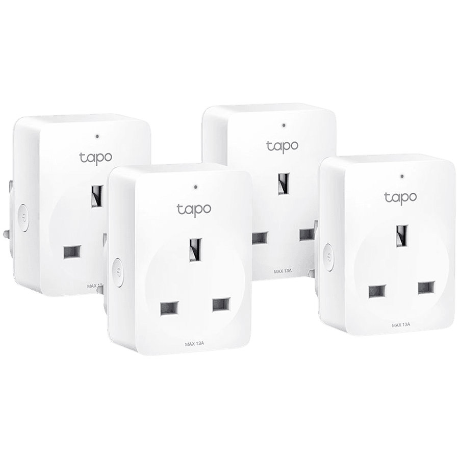 Mini Smart Wi-Fi Socket 2-PACK, Energy Monitoring, 100-240 V, Max Load 16 A, 50/60 Hz, 2.4 GHz Wi-Fi networking, Amazon Certified for Humans (FFS), Energy Monitoring, Voice Control (works with Amazon Alexa and Google Assistant), Remote Control