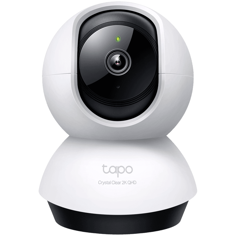 Pan/Tilt AI Home Security Wi-Fi CameraSPEC:2K QHD (2560x1440), 2.4 GHz, Horizontal 360Вє FEATURE: Pan/Tilt, Smart AI Detection and Notifications (motion, people, pets, cars, abnormal sound), Motion Tracking, Sound and Light Alarm, Remote Control