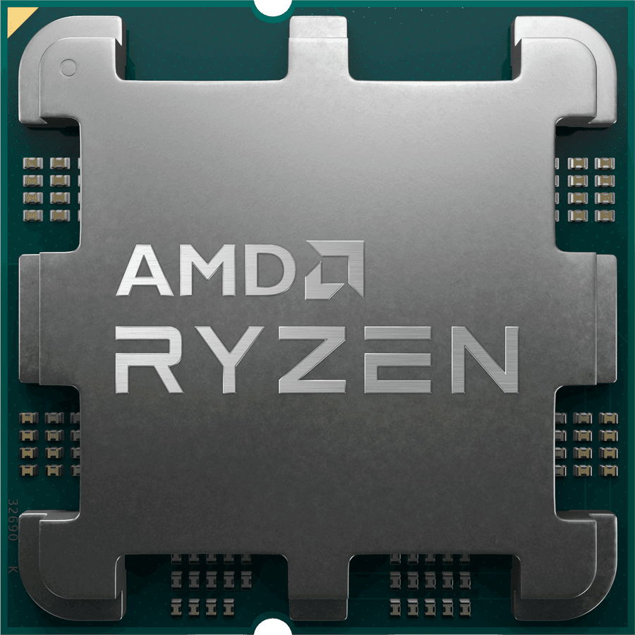 AMD CPU Desktop Ryzen 5 6C/12T 7500X3D (4.5GHz,102MB,65W,AM5) tray, with Radeon Graphics