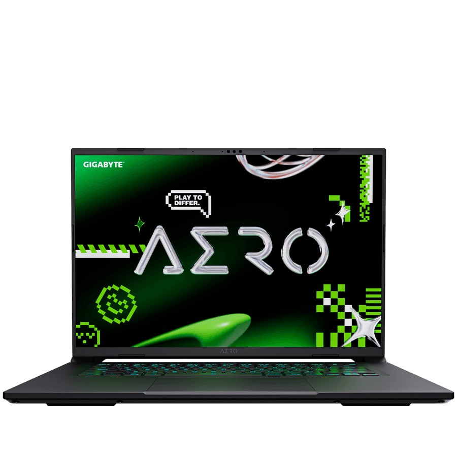 GIGABYTE Notebook AERO X16, 16" (1920x1200, 165Hz) WUXGA, IPS, AMD Ryzen AI 7 350, 16GB (1x16GB) DDR5 5600, NVIDIA RTX 5050 GDDR7 8GB, Gen4 1TB, Backlit, W11H