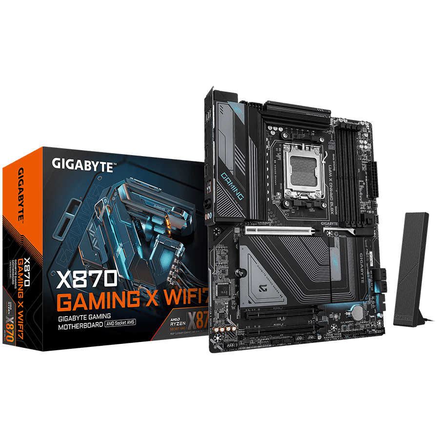 GIGABYTE X870 GAMING X WIFI7, AM5, 4x DDR5, WIFI7, ATX