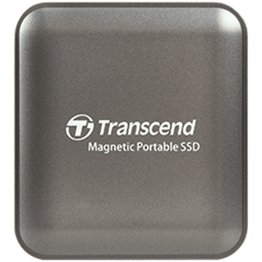 Transcend 4TB, External SSD, ESD420C, USB 20Gbps, Type C,Magsafe,Iron Gray