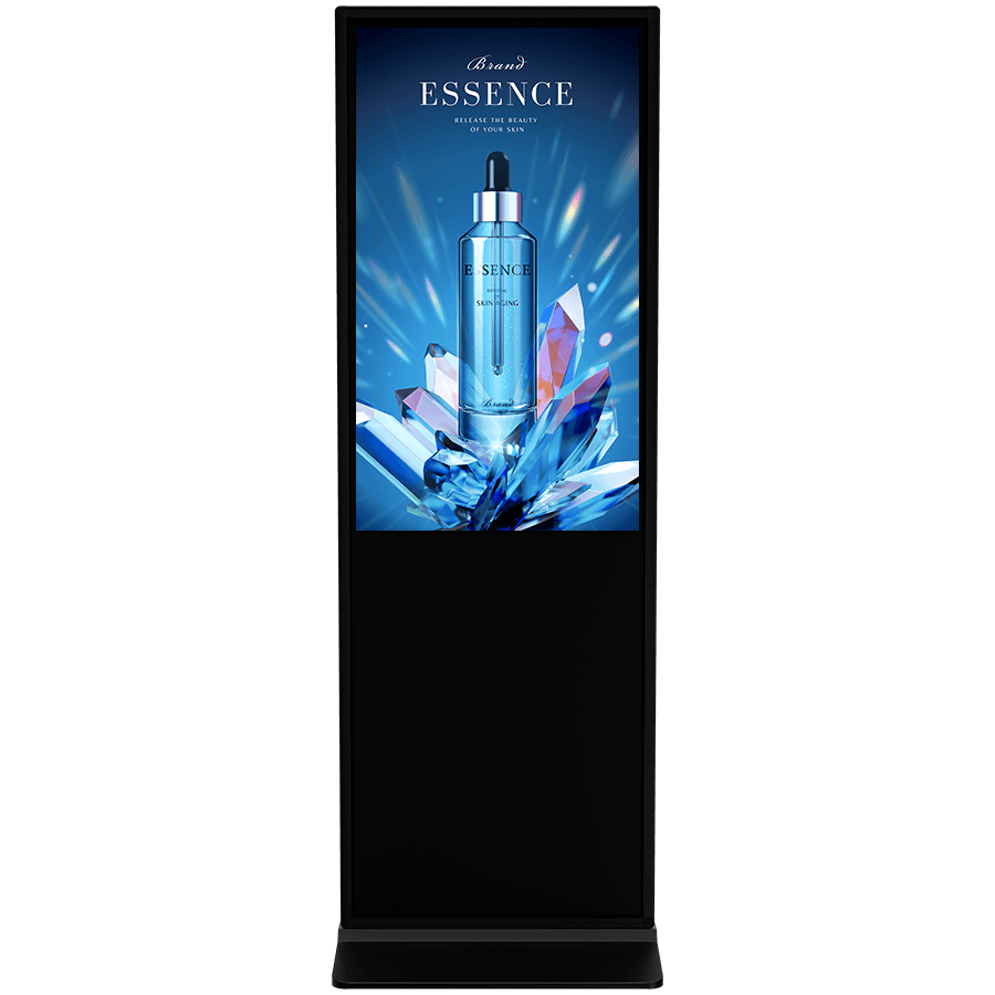 Prestigio Solutions IDS Indoor Totem Vertical 43 inches, 4K (2160x3840), Android 11: RK3399B/4GB/64GB, IR10TP, Power Plug EU