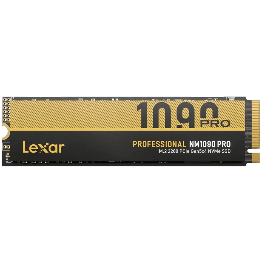 Lexar NM1090 PRO 1TB PCIe Gen5x4 M.2 NVMe, up to 14000 MB/s read and 10000 MB/s write