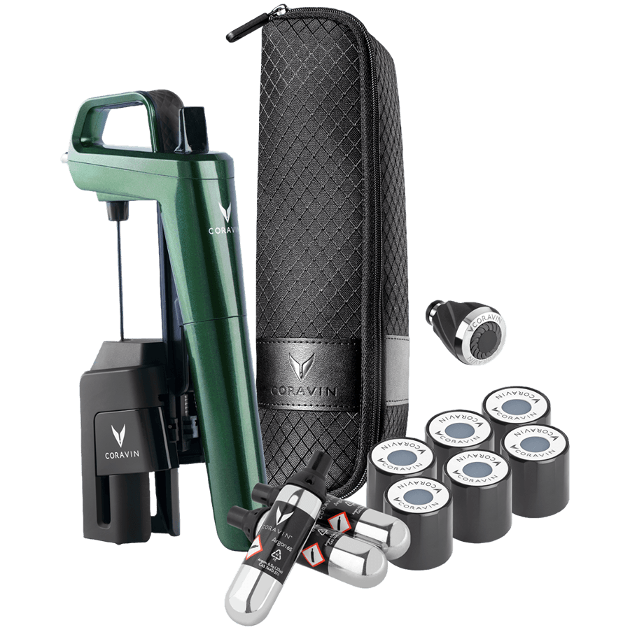 CORAVIN Timeless Six+ Wine Preservation System - Green