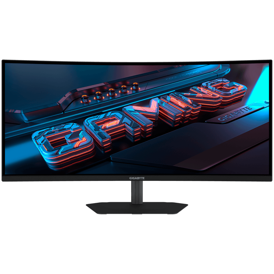 Gigabyte 34'' 3440 x 1440 (WQHD), VA 1500R 200Hz, 125% sRGB, 1ms, 450 cd/m2, 4000:1 FreeSync Premium Pro, HDR 400, HDMI, DisplayPort, Speakers