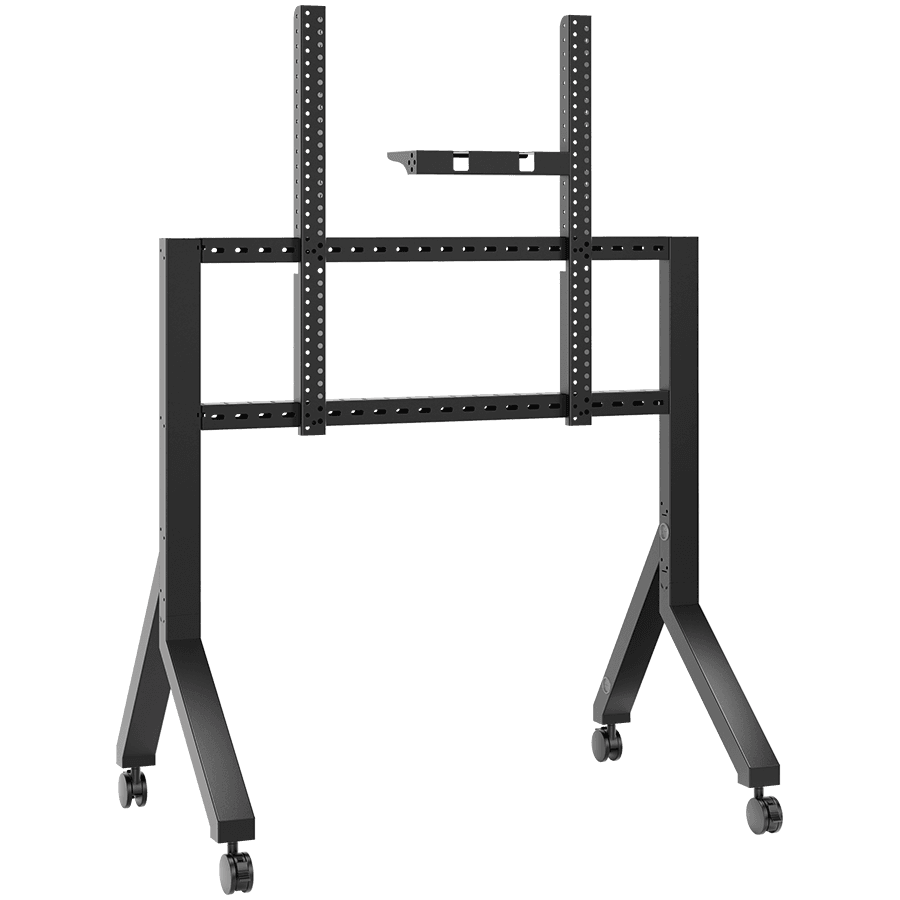 ONKRON Mobile TV stand for 70"-110" Screens up to 125 kg, Black