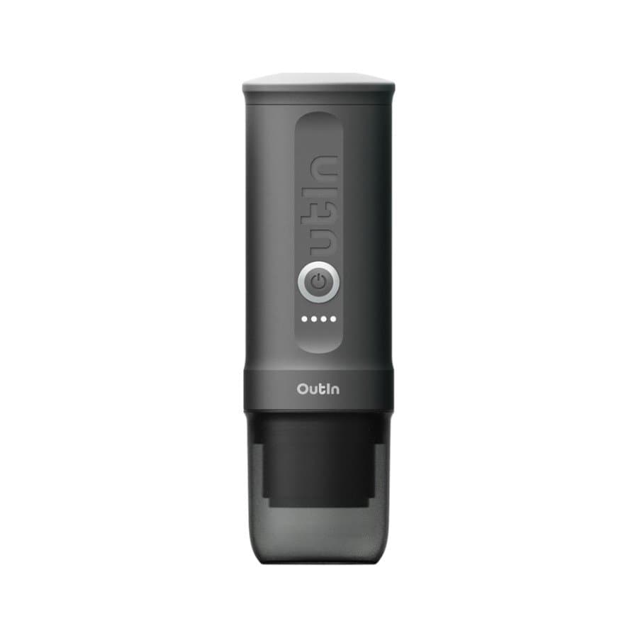 OUTIN Nano Espresso Machine, model OTEM-01, color Space Grey