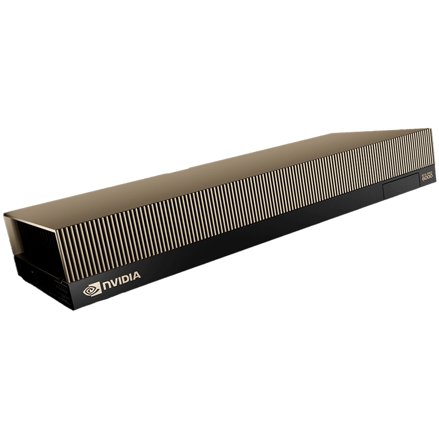 NVIDIA RTX 6000 PRO Blackwell SERVER EDITION PCI-Express x16 Gen 5.0, Dual Slot, 96 GB GDDR7 ECC 512-bit, HDCP 2.2 and HDMI 2.0 support with opt. adapter
