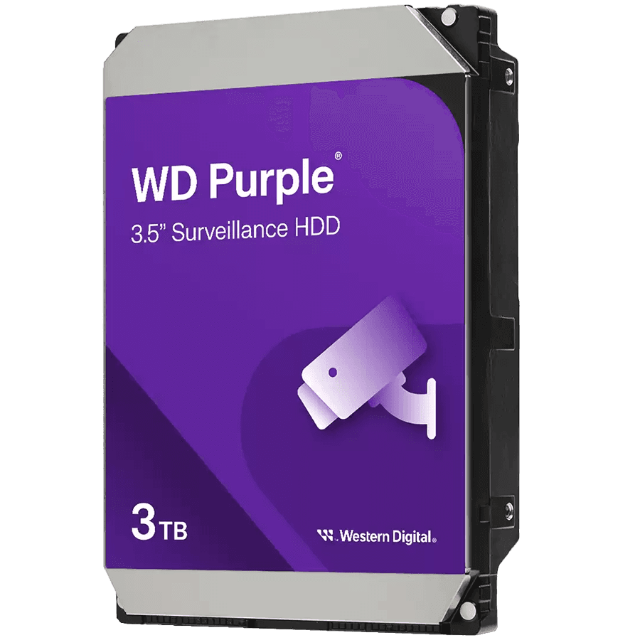 HDD AV WD Purple (3.5'', 3TB, 128MB, 5400 RPM, SATA 6 Gb/s)